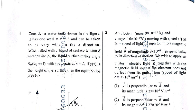 NEET 2025 Physics and Chemistry Question Paper - Studocu