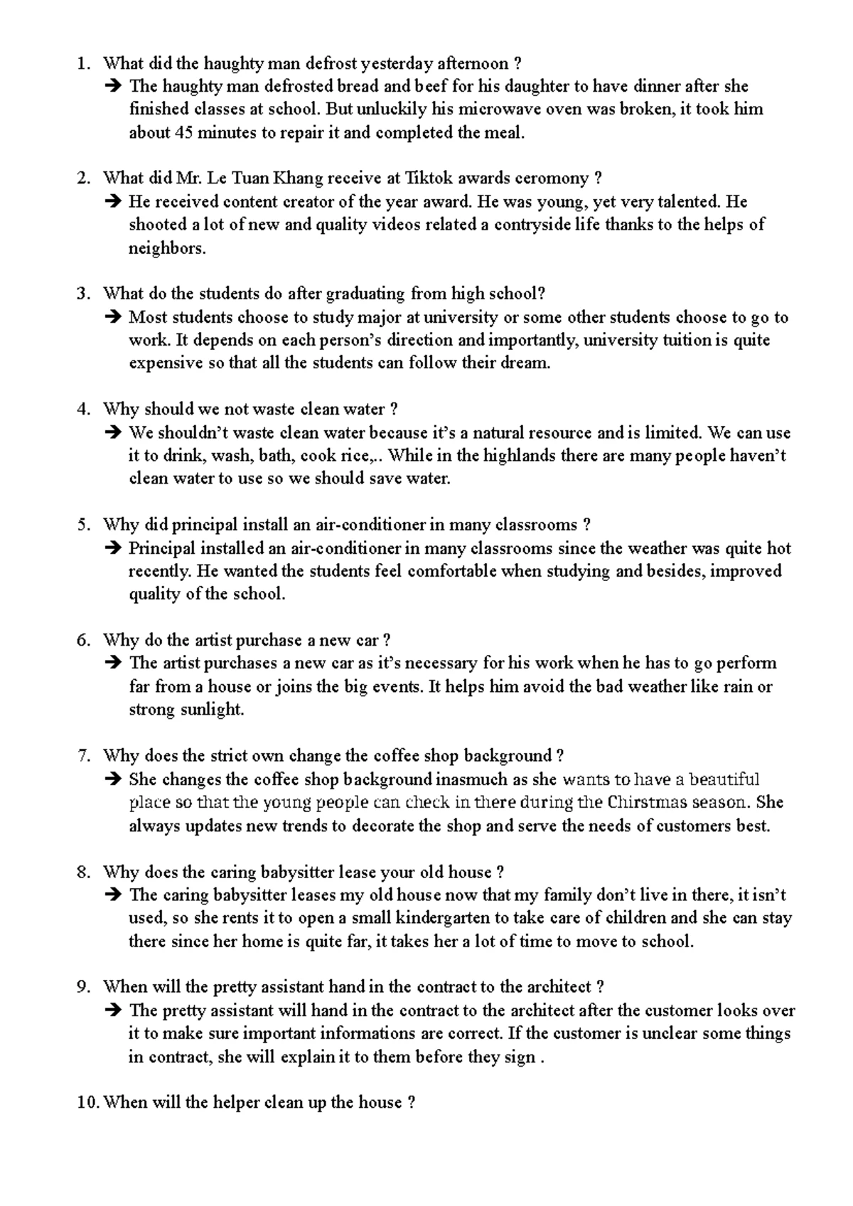 Daily Activities: A Student's Routine and Experience Overview - Studocu