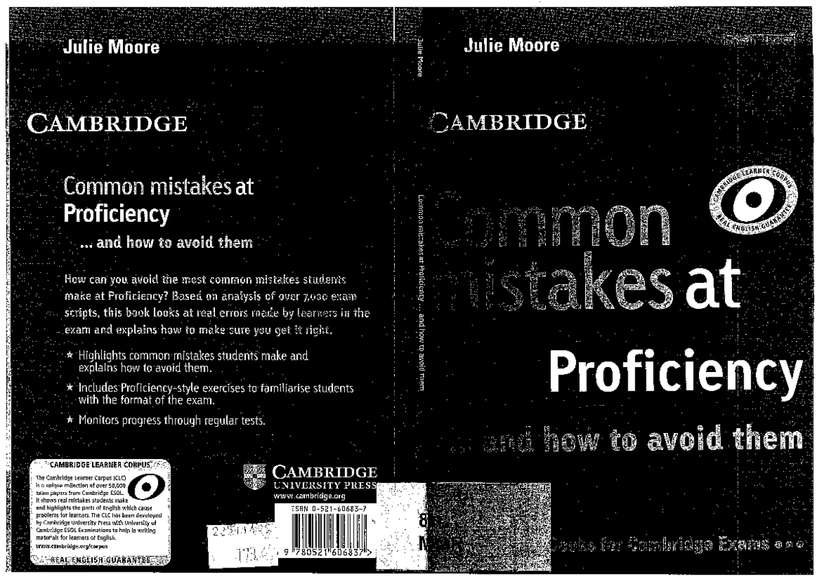 Cambridge CPE: Common Mistakes to Avoid in Proficiency Exam - Document Preview