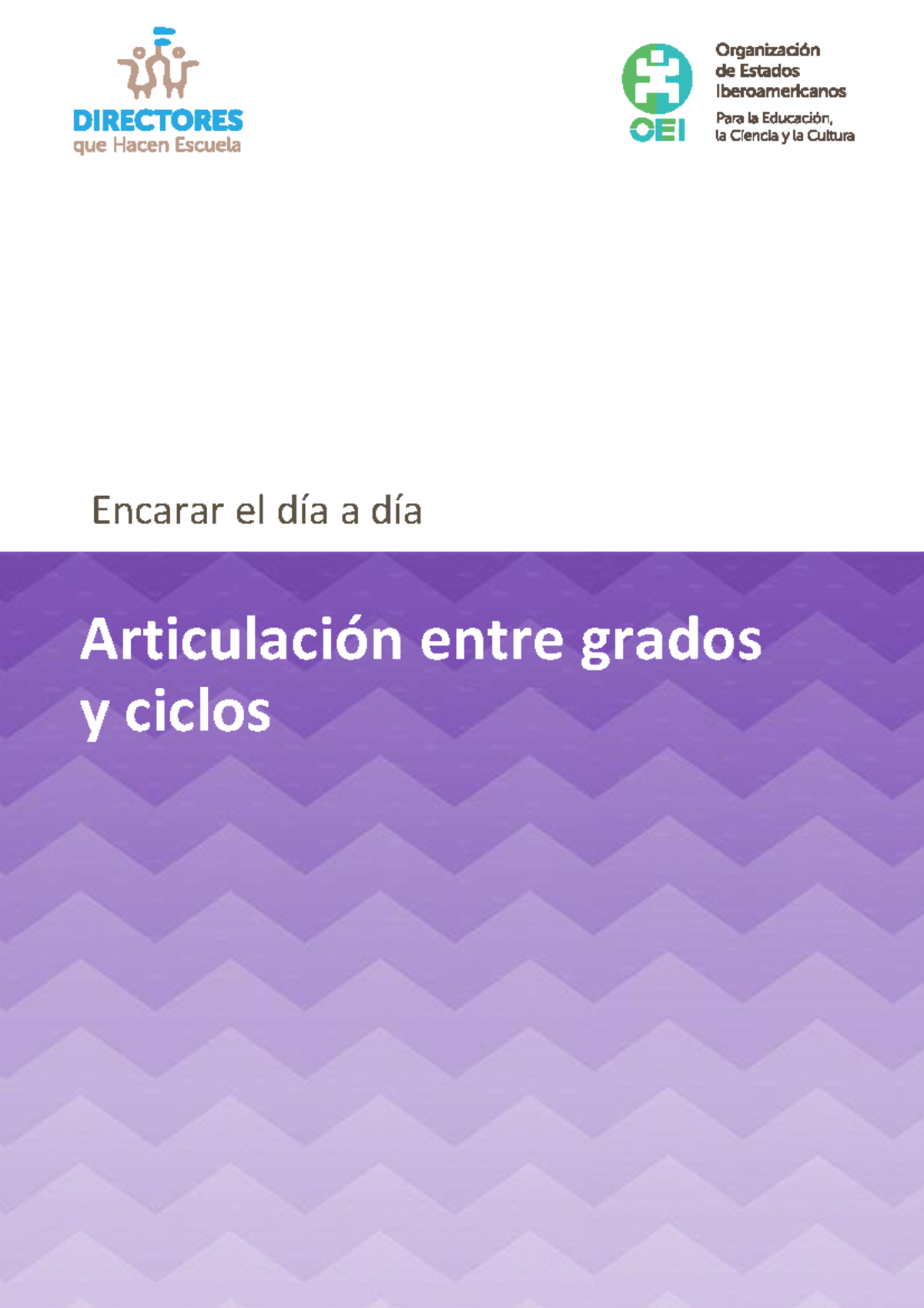 Articulación entre Grados y Ciclos: Continuidad Pedagógica en la ...