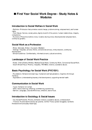 [Solved] what is a community profile - Basic Social Work 214 (SCW214 ...