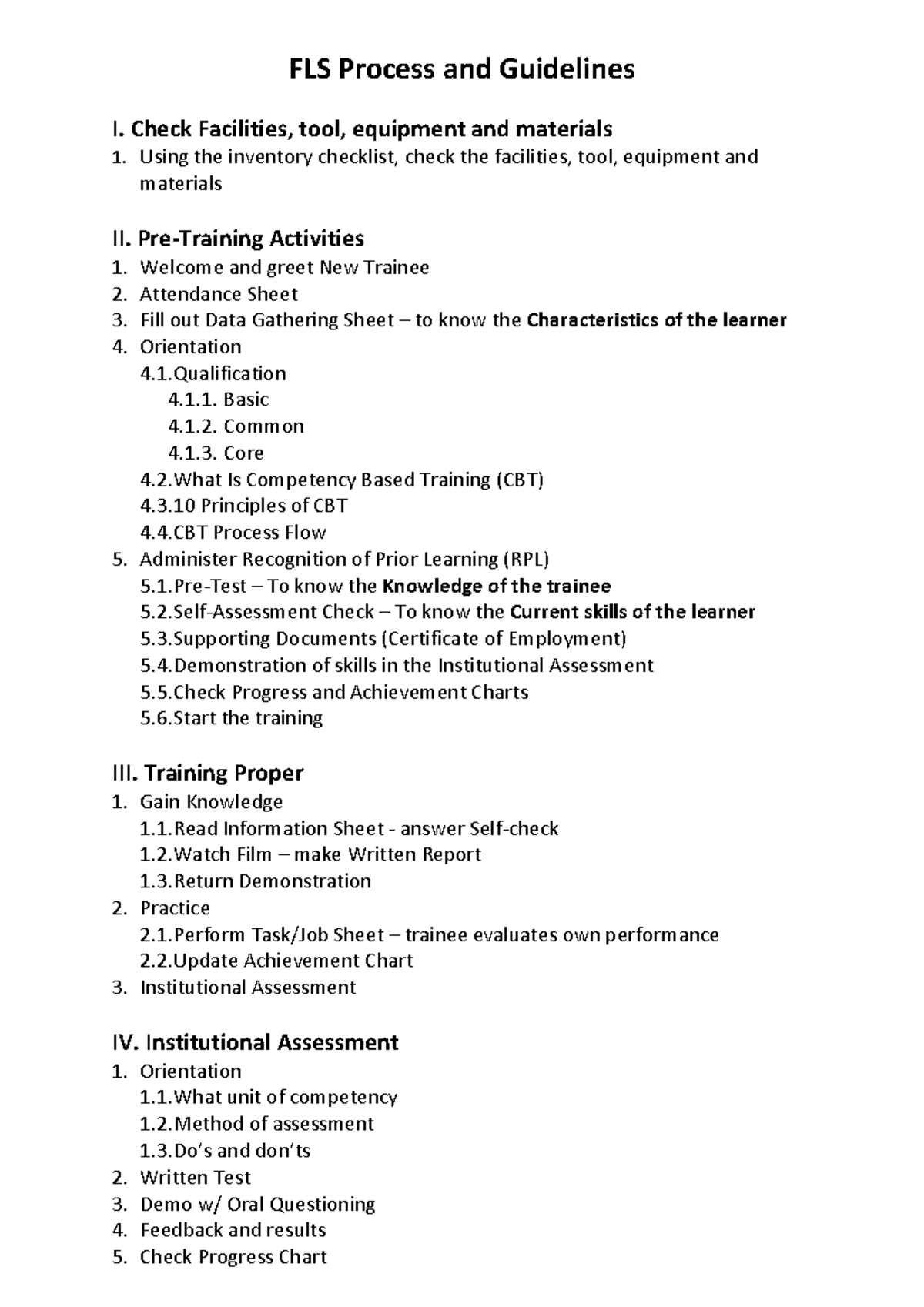 Fls-and-cca-guidelines compress - FLS Process and Guidelines I. Check ...