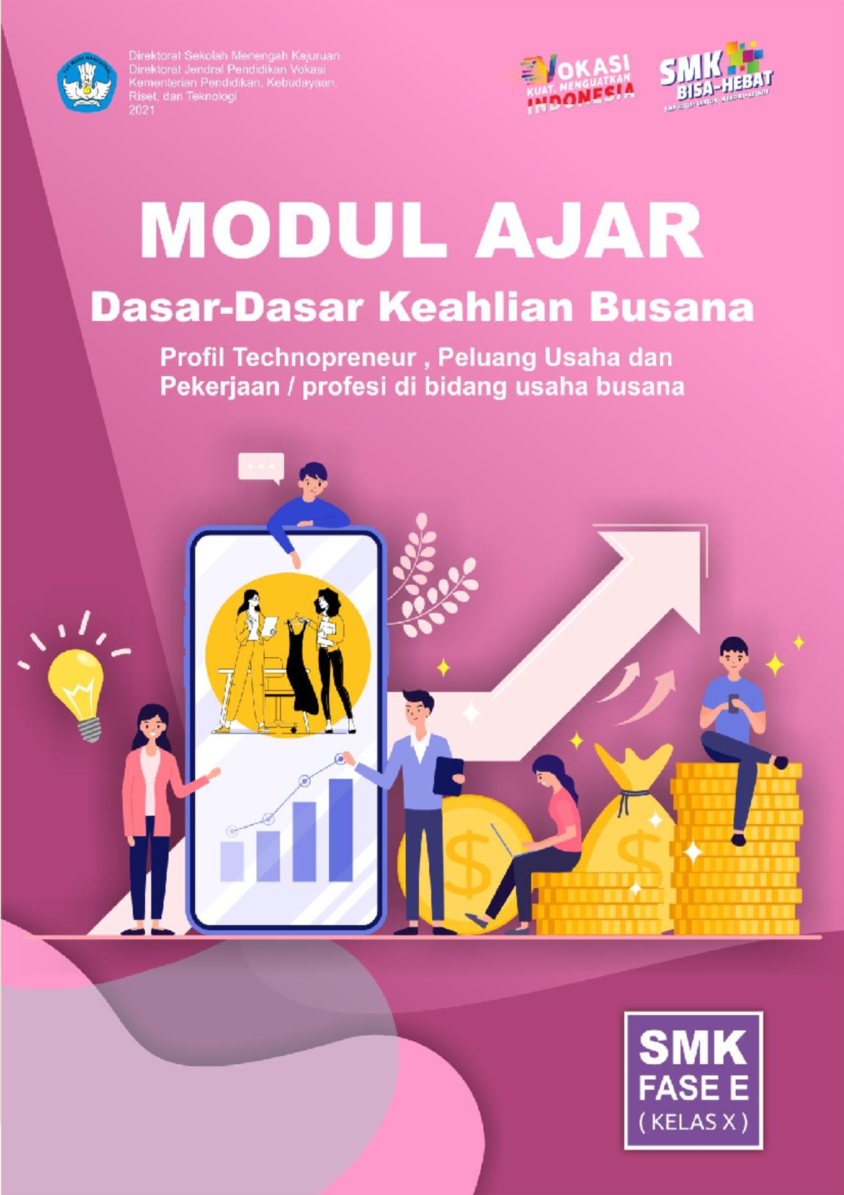 Modul Dasar-Dasar Busana SMK Kelas X Semester Ganjil - Document Preview