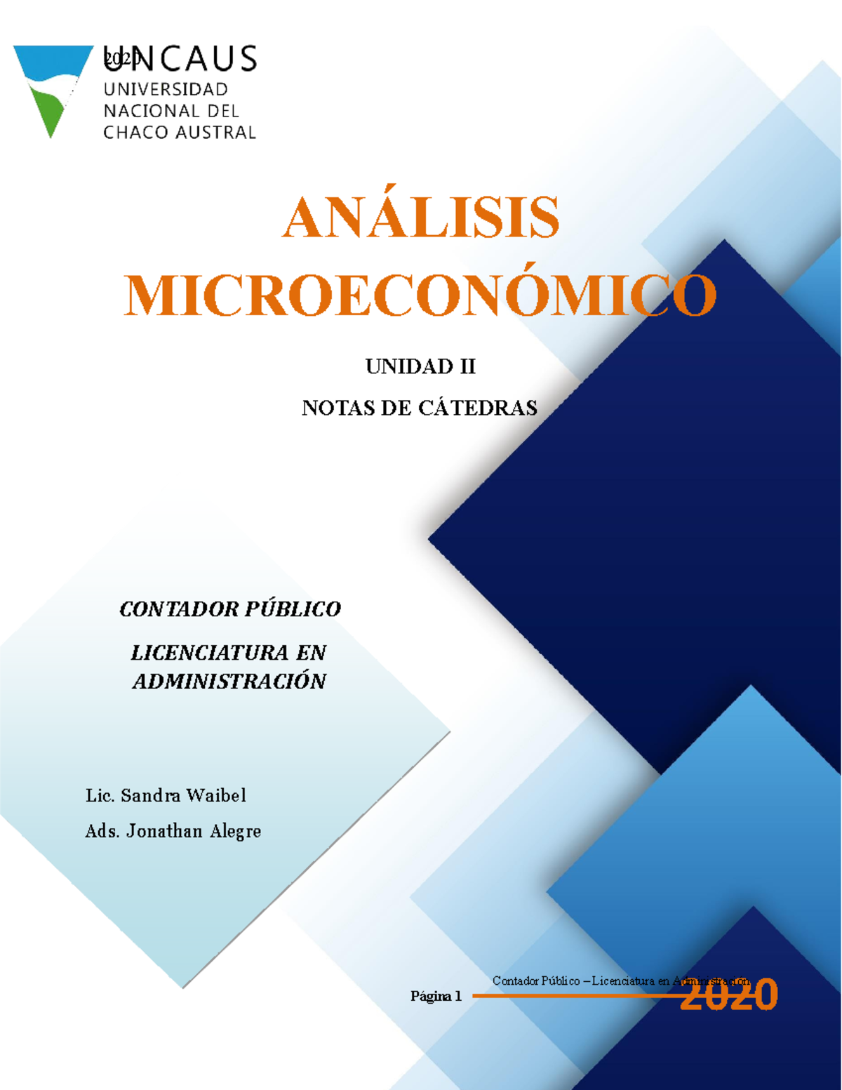 Teoría Unidad II - xcgh - ANÁLISIS MICROECONÓMICO UNIDAD II NOTAS DE ...