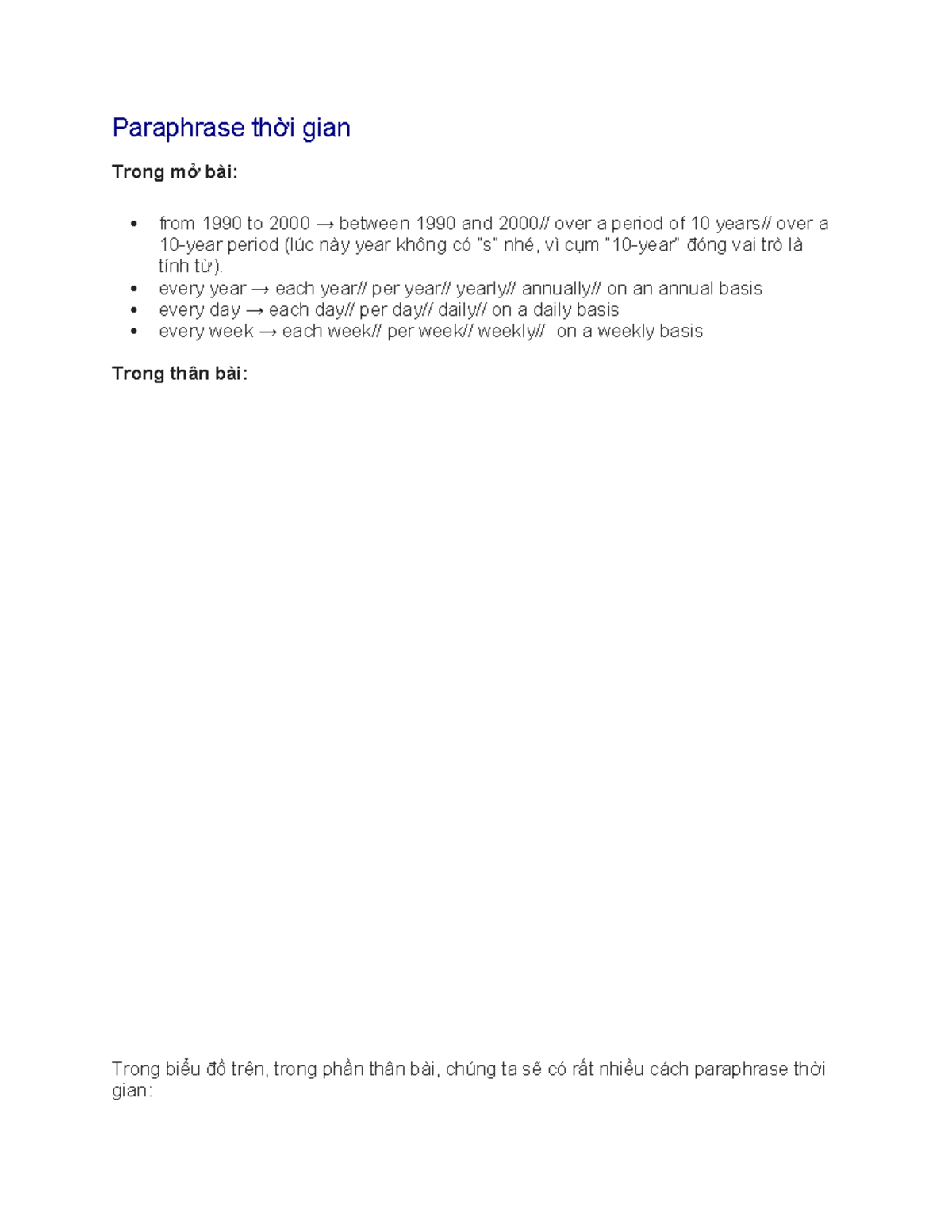 Paraphrase Task 1: Techniques and Examples - Studocu