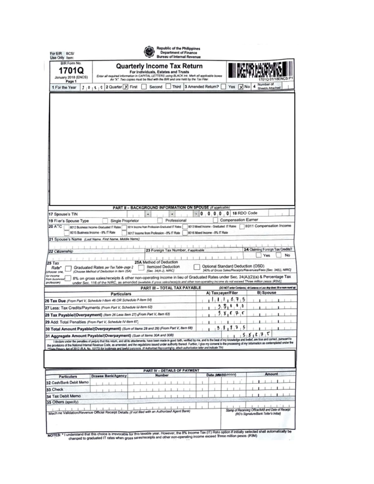 Gradrate-8percent - Graduated tax rate - Republic of the Philippines ...
