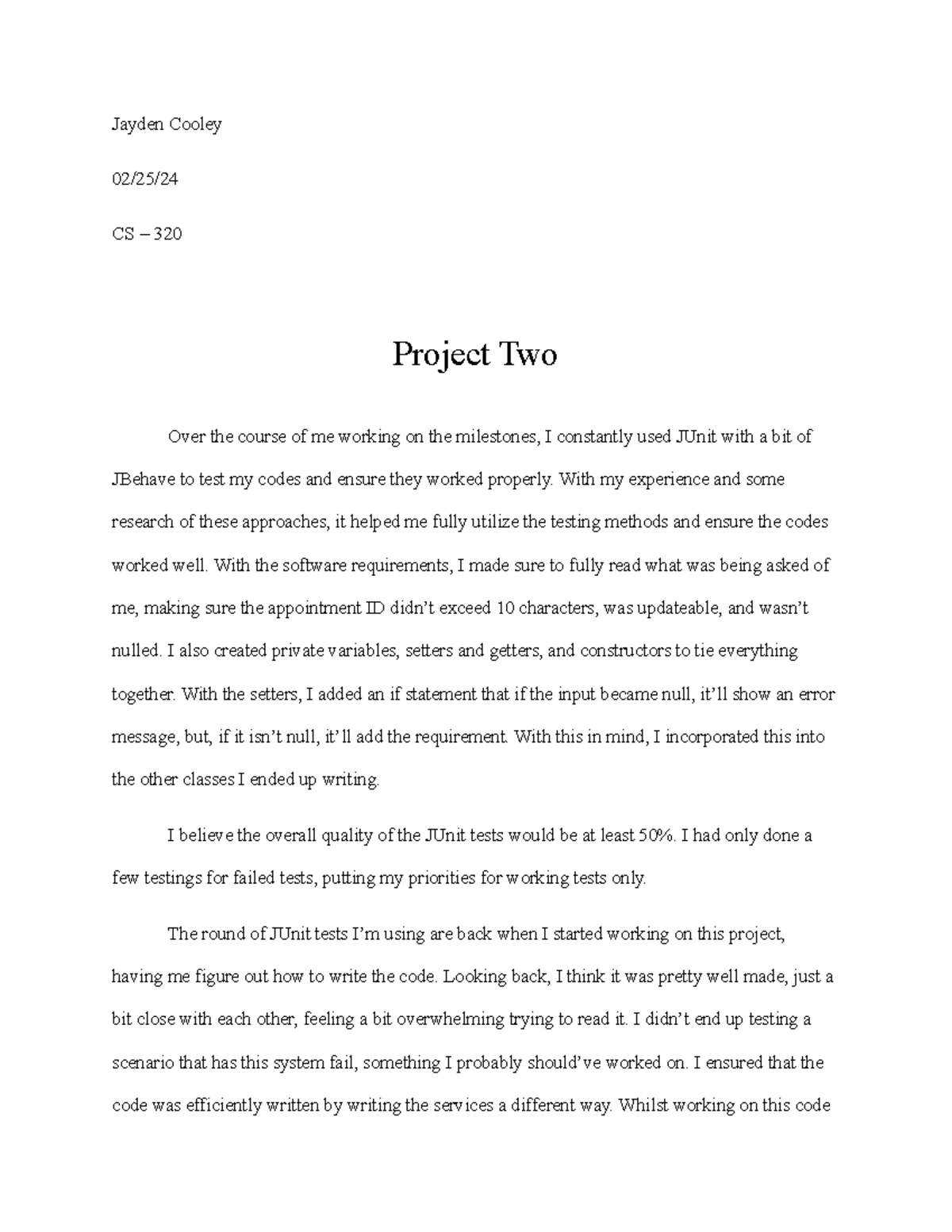 CS 465 Final Project Software Design Document - Travlr Getaways - Studocu