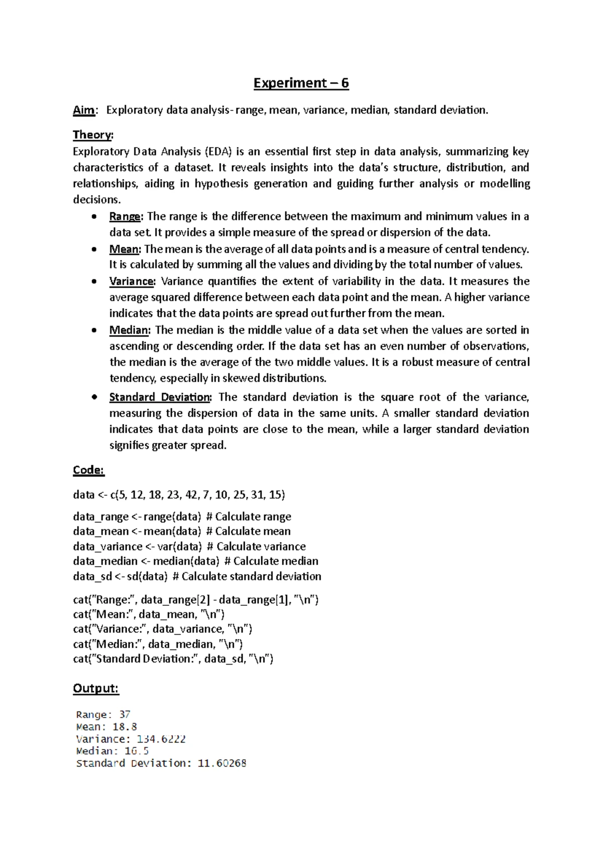 Gauss Elimination Method - Ssmd Exp3 Theory and Practice - Studocu