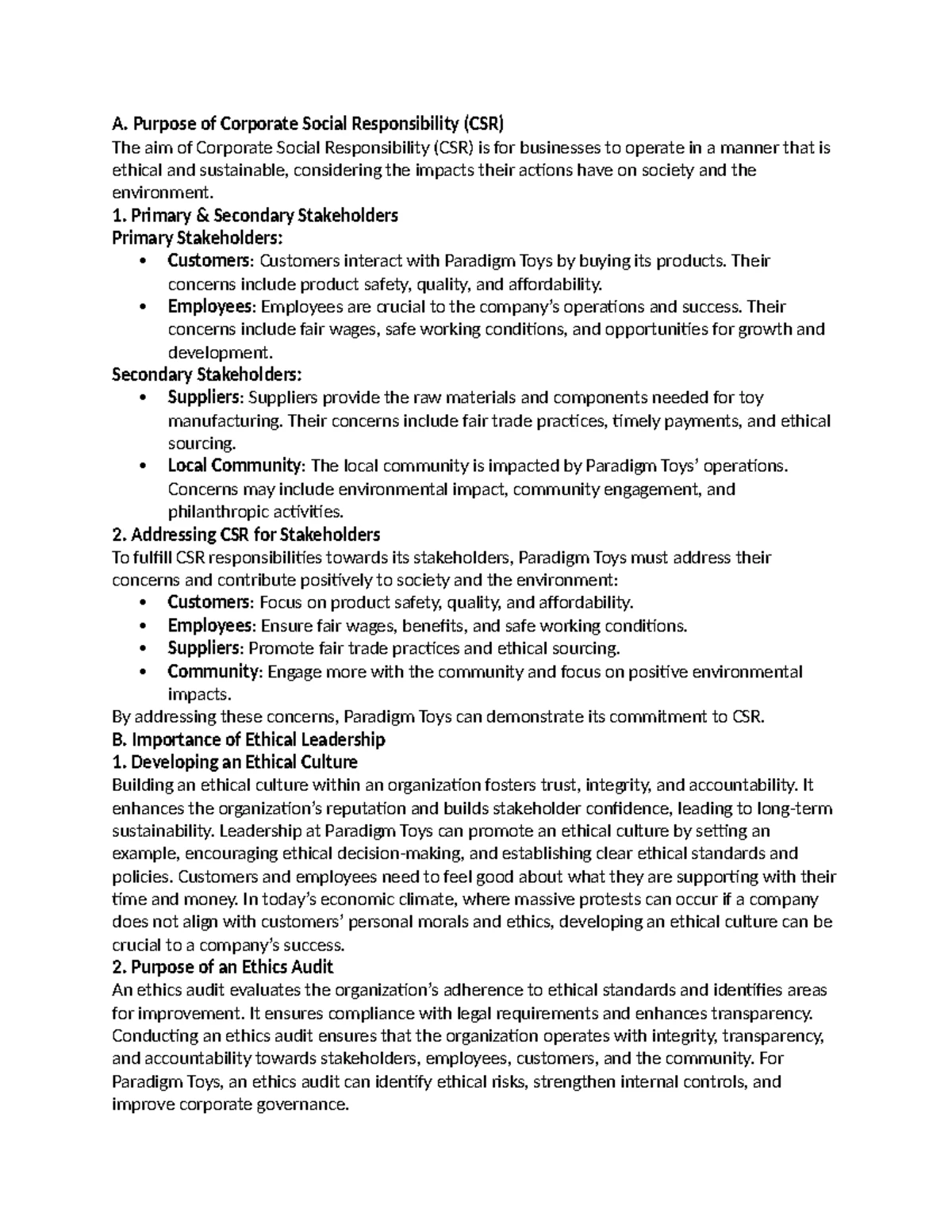 Task 2 - C209 - Business Strategy Report for Glossier - Studocu