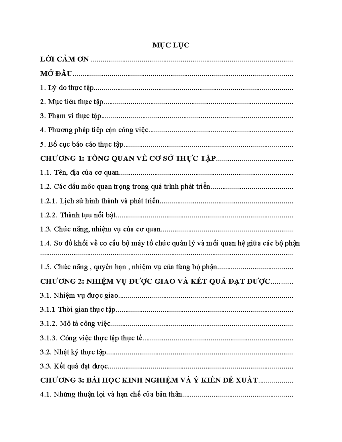 BÁO CÁO THỰC TẬP TẠI UBND PHƯỜNG NHÂN CHÍNH - FINAL REPORT 2023 - Document Preview