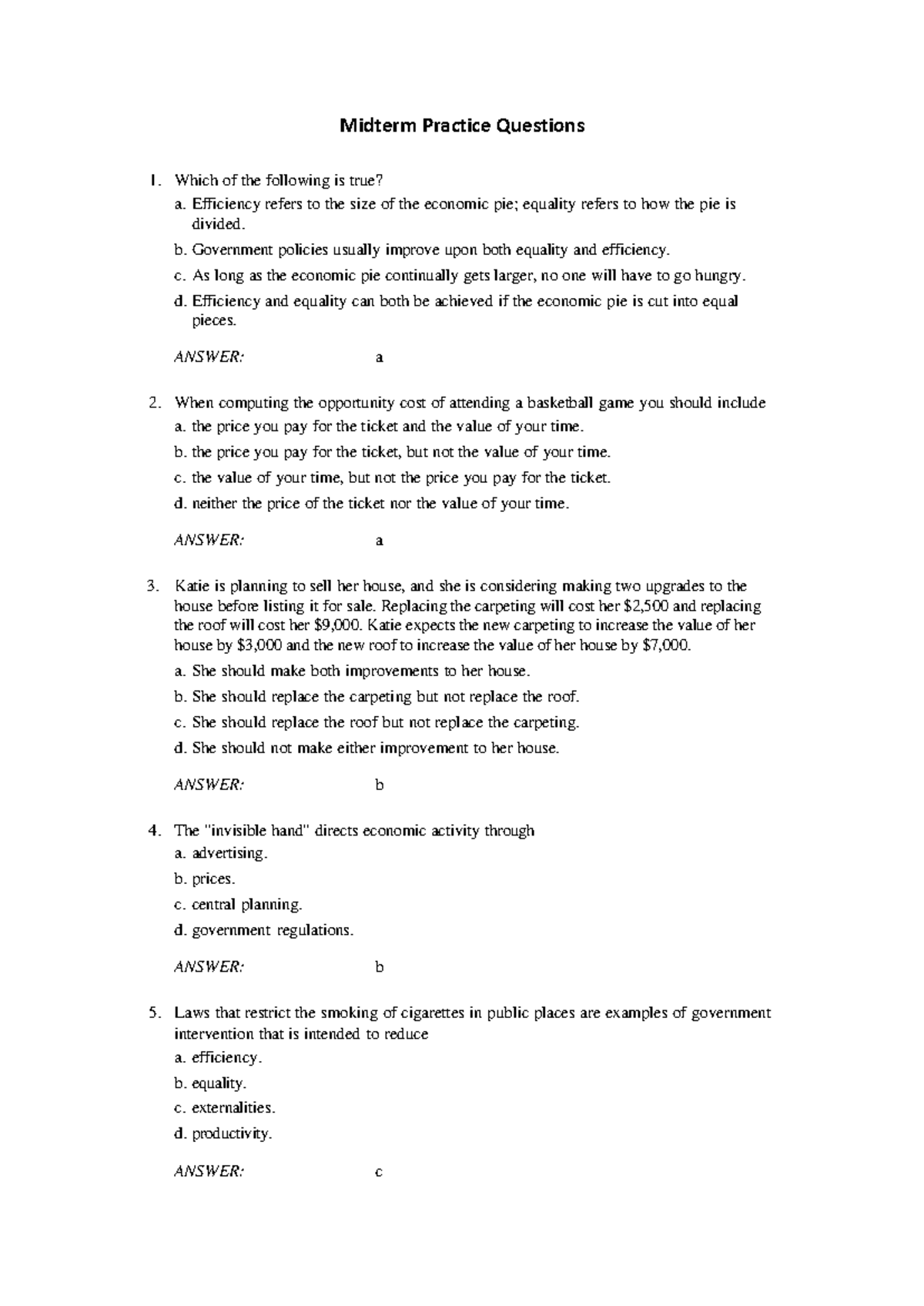 DSME-Midterm Practice Questions and Answers - Studocu
