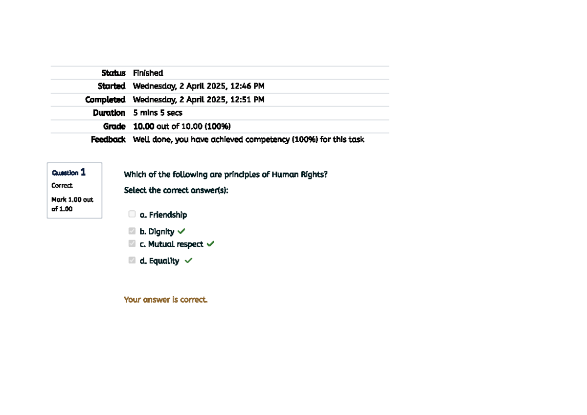 Quiz 2 - Culture and Diversity (Course Code: TBD) - Studocu
