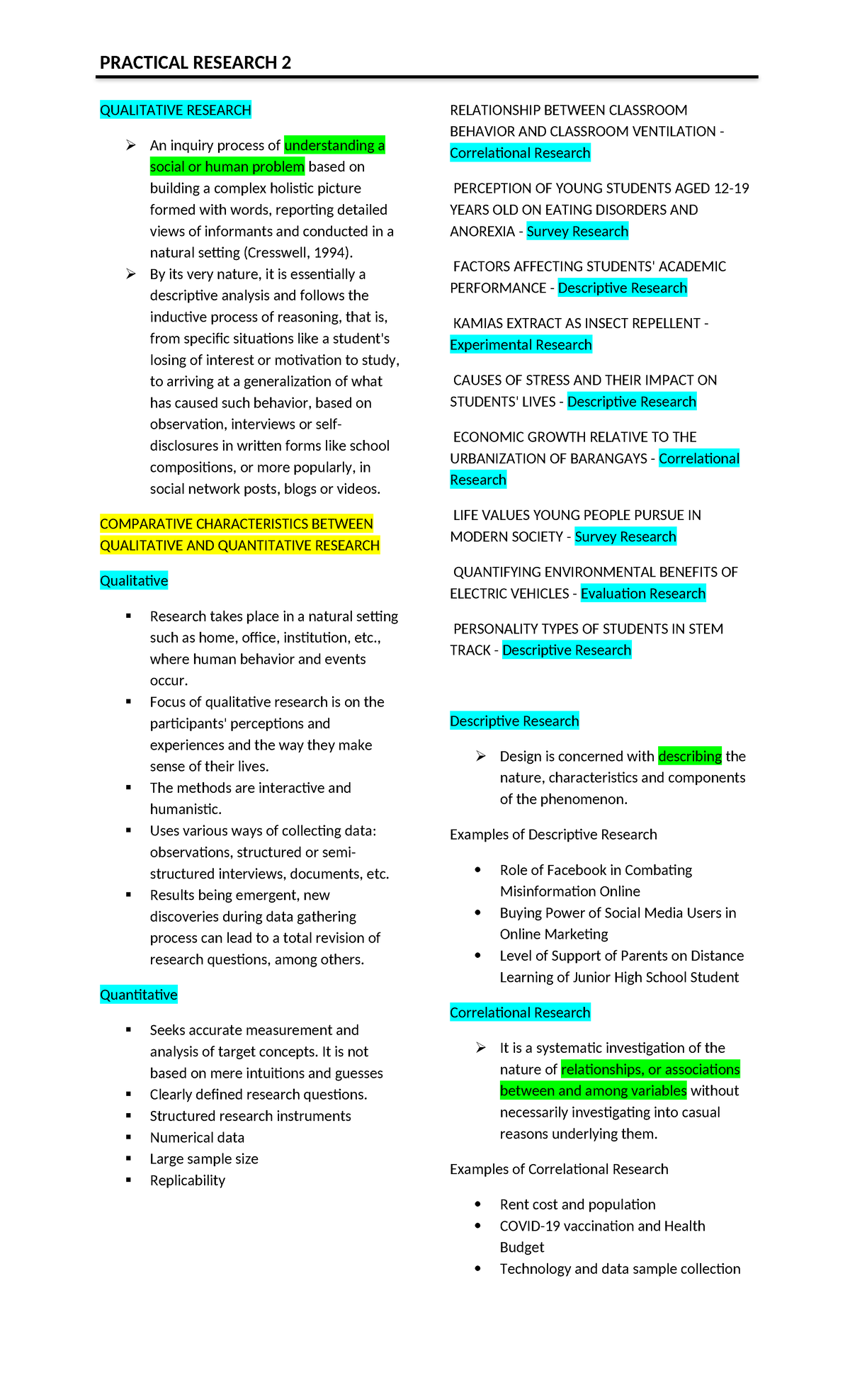 PR2-Notes-Q1 - ABOUT INNOVATION NOTES FOR SENIOR HIGH SCHOOL ...