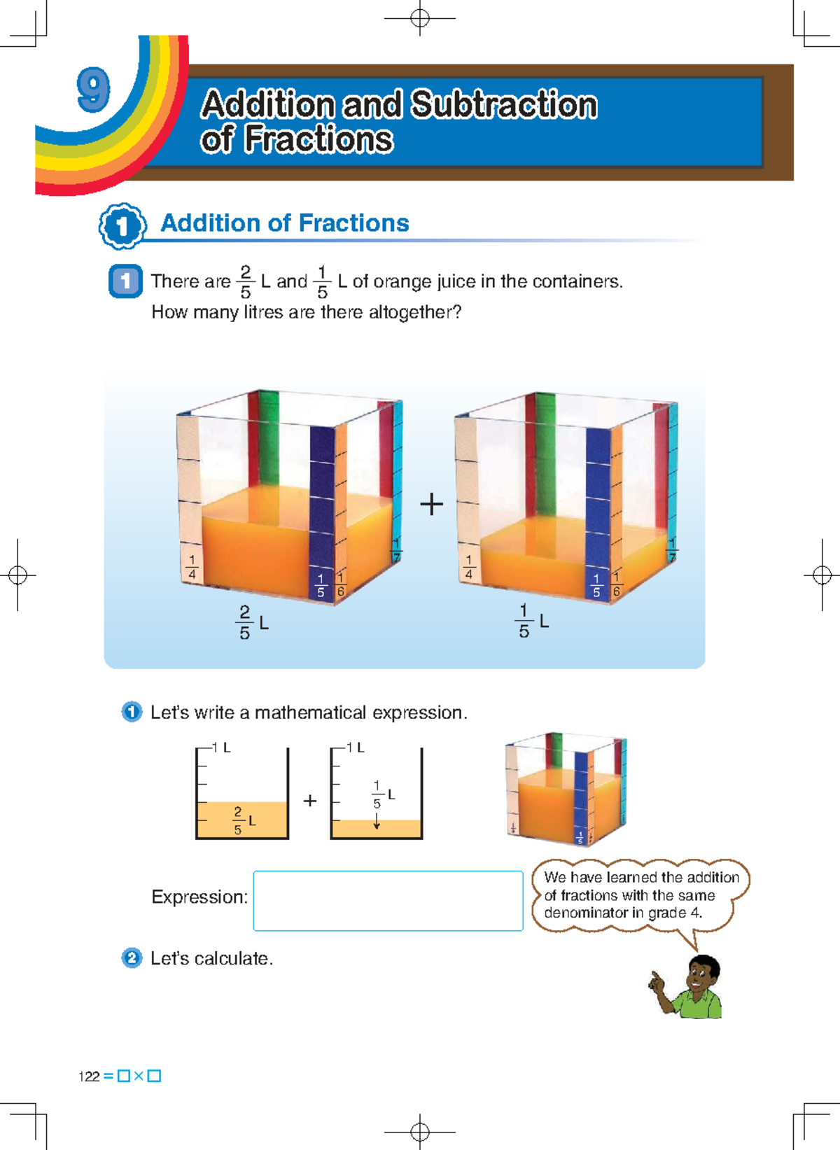 G5 Math: Addition & Subtraction of Fractions - Lesson Notes - Studocu