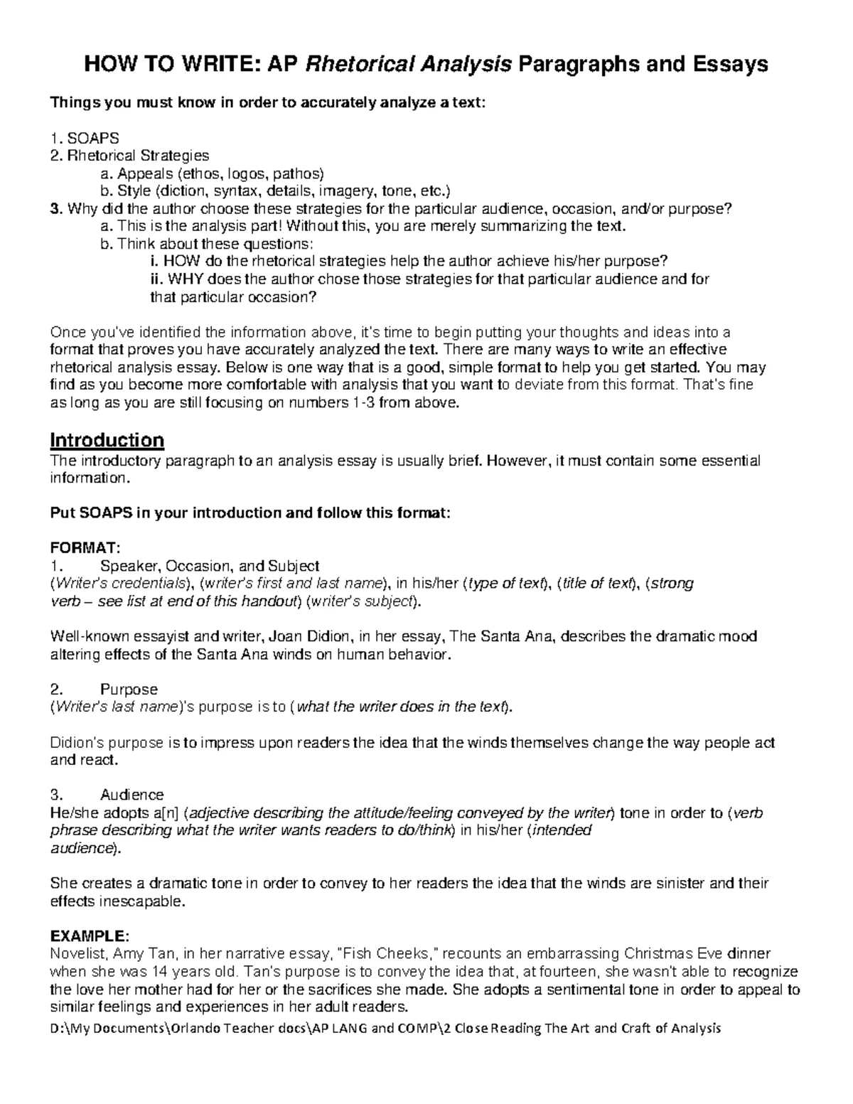 Compare and contrast rhetorical analysis essay example - Strength ...