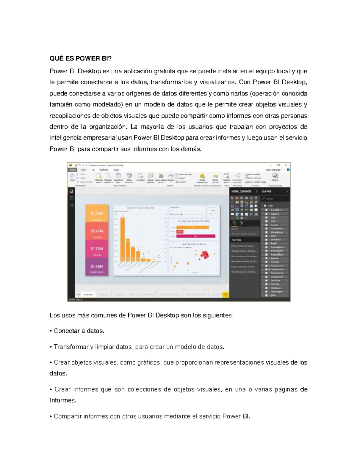 Curso Power BI - Introducción a Power BI Desktop y Creación de Informes ...