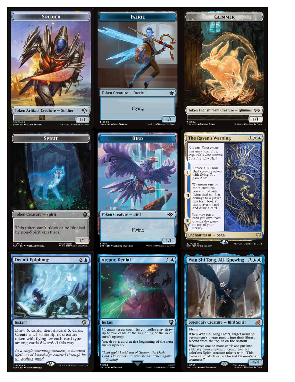 MTG Token Creatures & Enchantments Overview (15) - Studocu