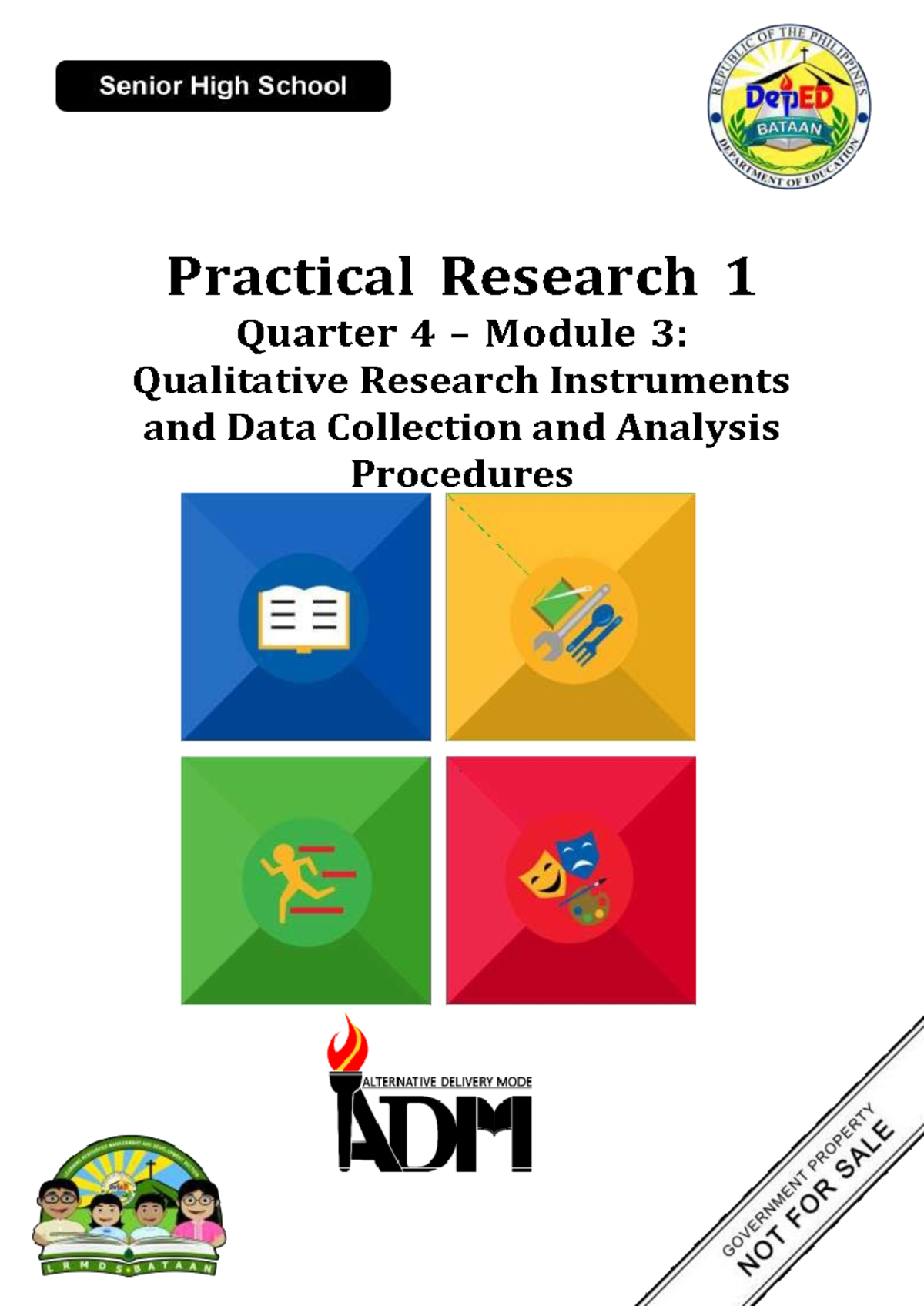 PR1 Q4 M3: Qualitative Data Gathering Instruments & Analysis Procedures ...