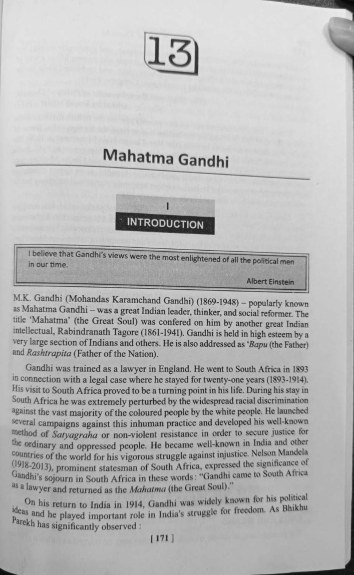 Swaraj and Satyagraha: Insights from Mahatma Gandhi's Philosophy - Studocu