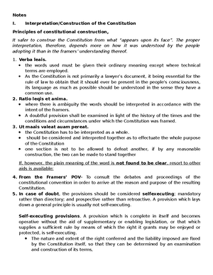 Constitutional Issues in Impeachment and Legislative Resolutions: GR No ...