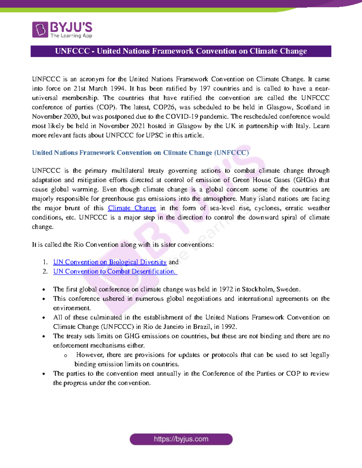 Unfccc - PLEASE READ - UNFCCC - United Nations Framework Convention on ...