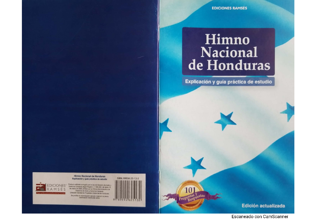 Himno Nacional de Honduras: Preguntas y Respuestas (Guía de Estudio) - Document Preview