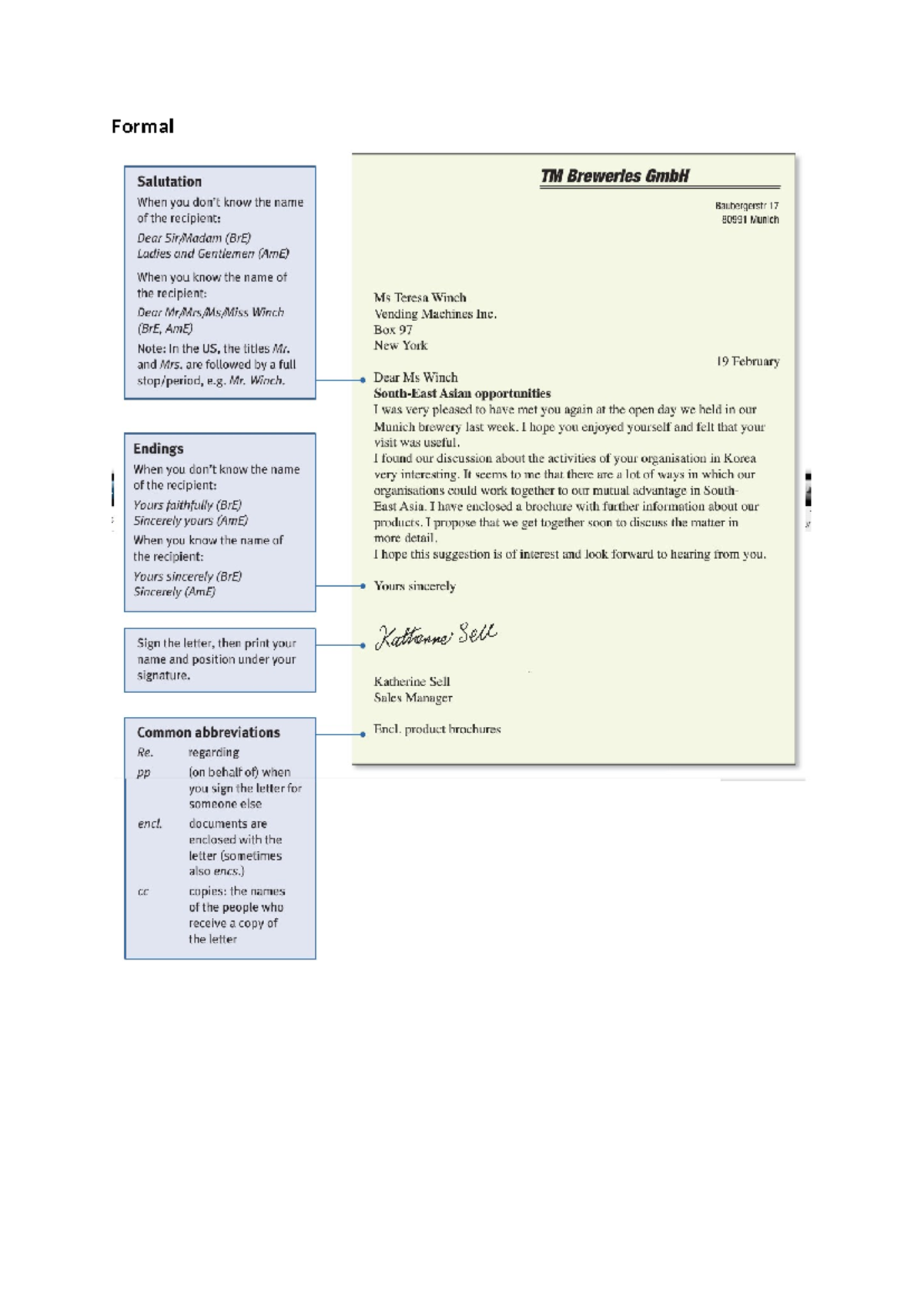E-mail Writing Examples: Formal Salutations & Endings Guide - Studocu