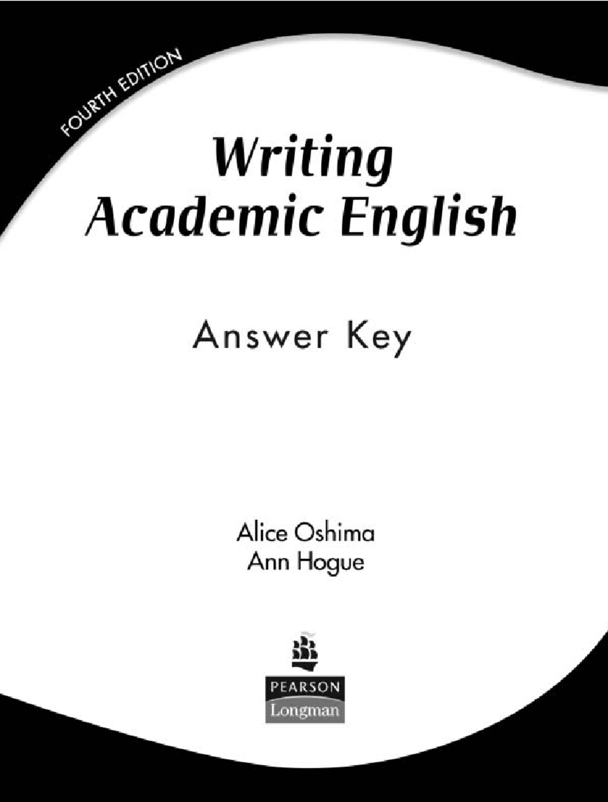 Writing Academic English 4th Ed. Answer Key & Solutions - Studocu