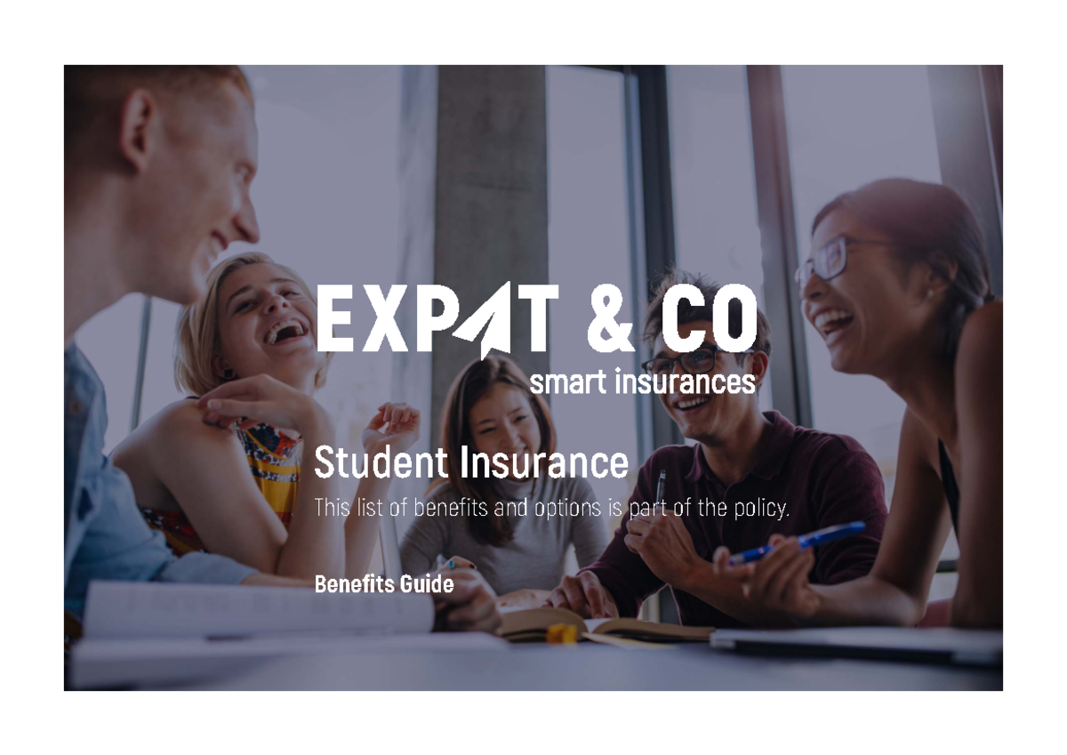 Student Insurance Benefits Guide: Policy Conditions 2020 - Studocu