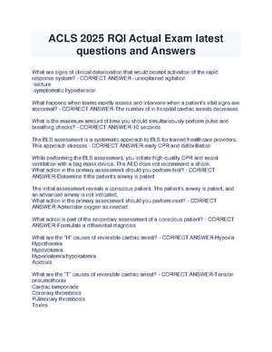 AAA Food Safety Manager Test Practice Questions & Answers 2024 - Studocu