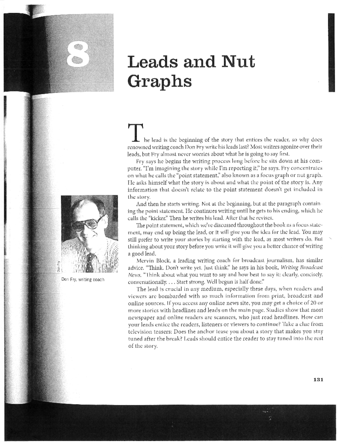 LEAD NUT Graph Strategies: Effective Writing Techniques and Tips - Studocu