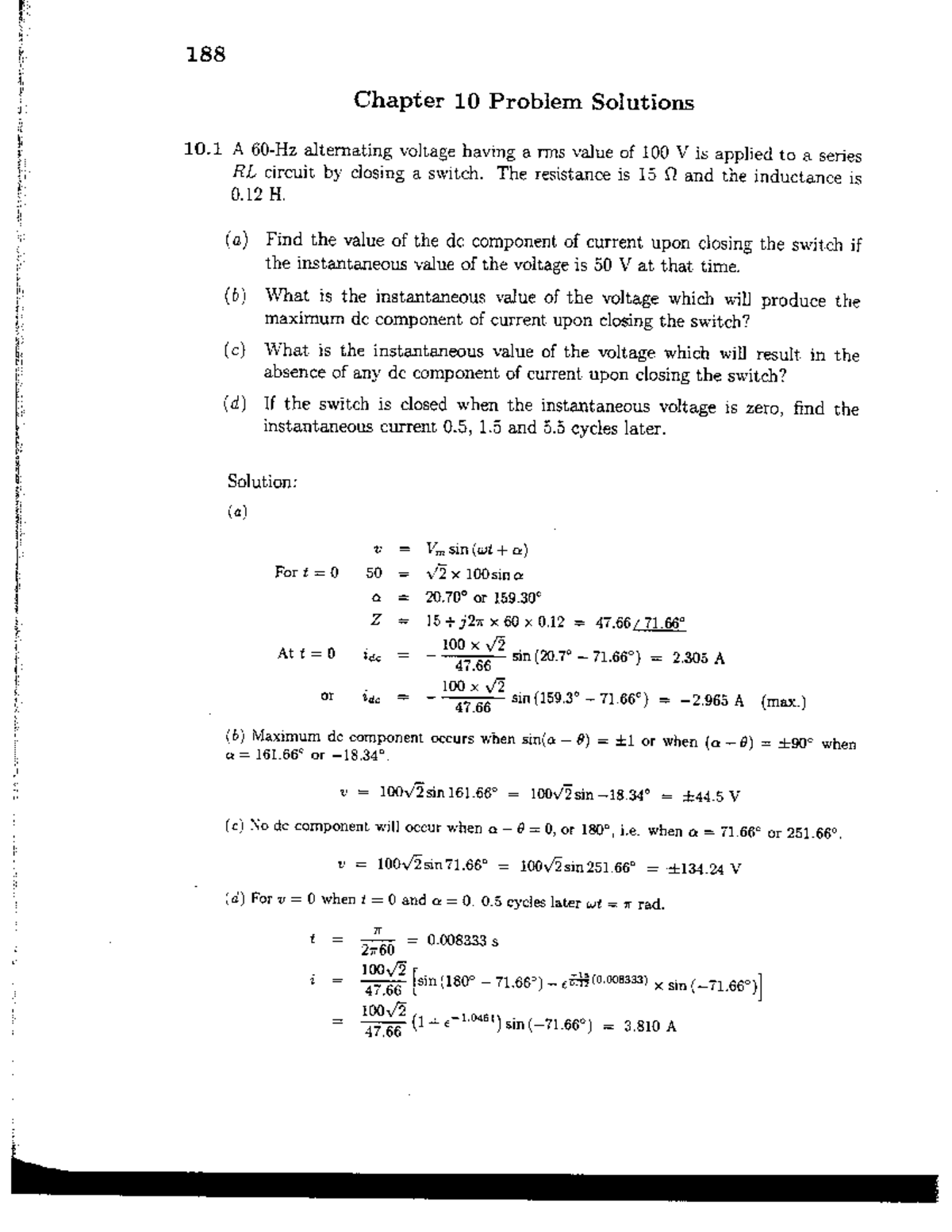 Ch10 Solutions - Assignment Problem 1 - Studocu
