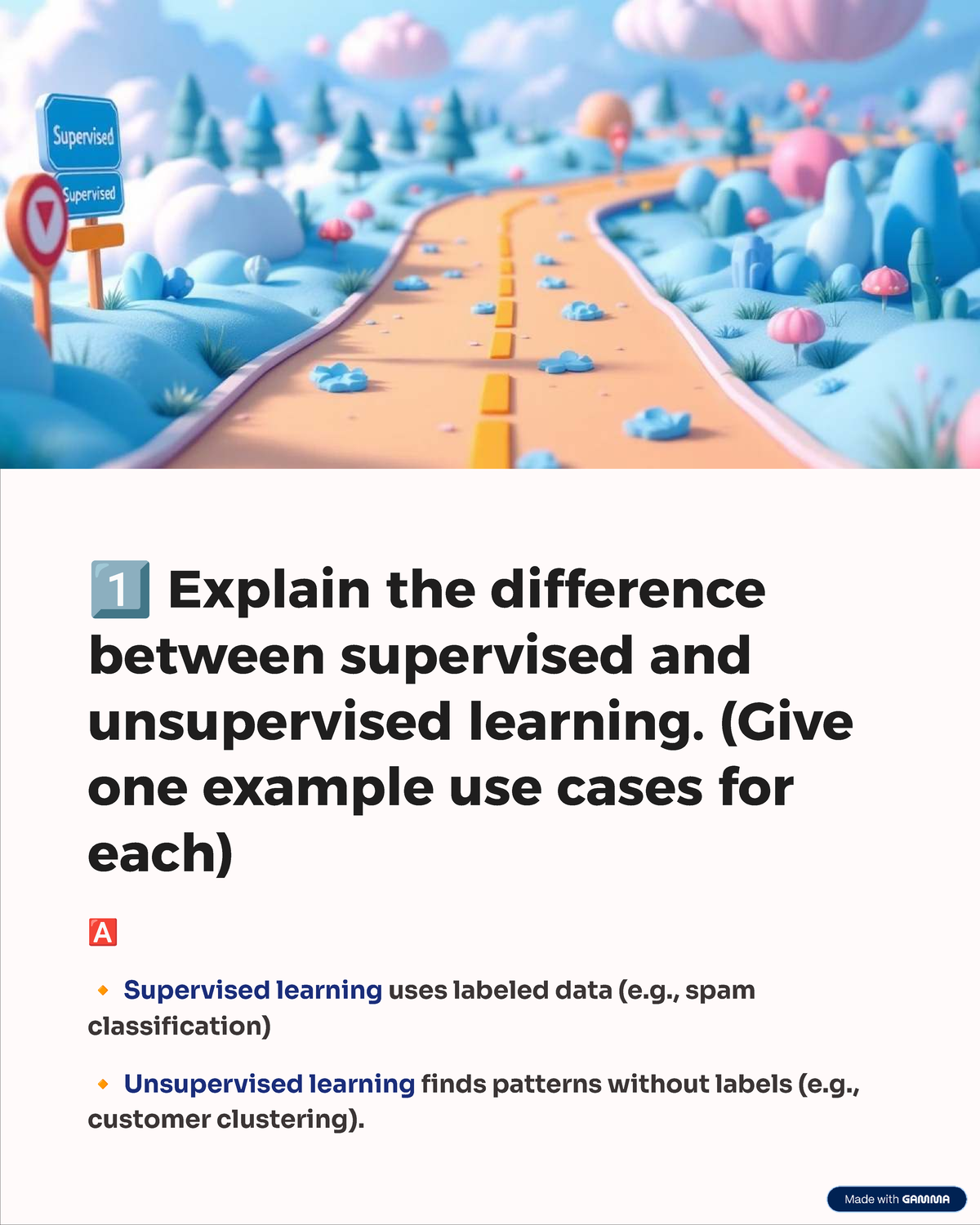 CS101: Supervised vs Unsupervised Learning Explained with Examples ...