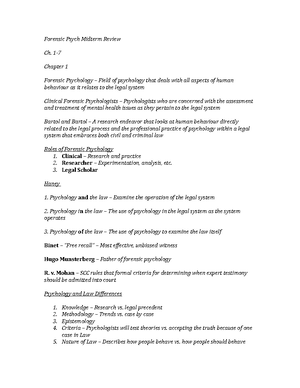 [Solved] What are 7 examples of Static risk factors - Introduction to ...