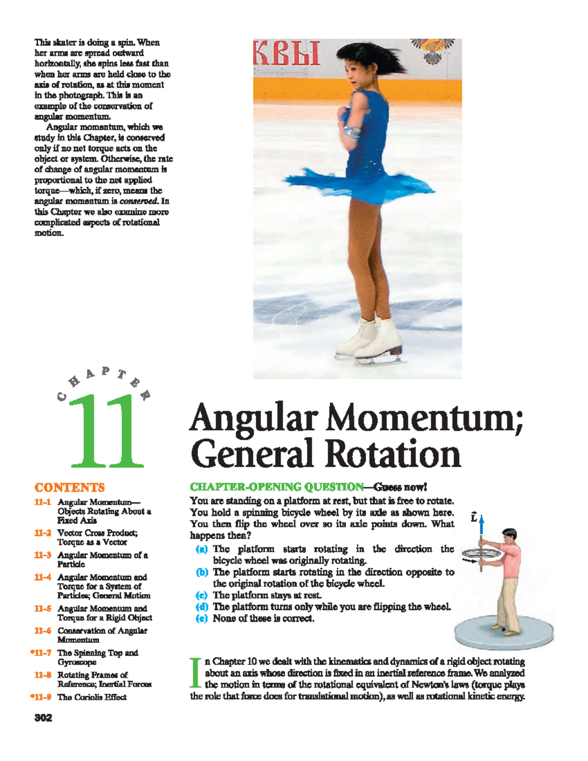 Chapter 11: Angular Momentum and General Rotation (PHYS 101) - Studocu