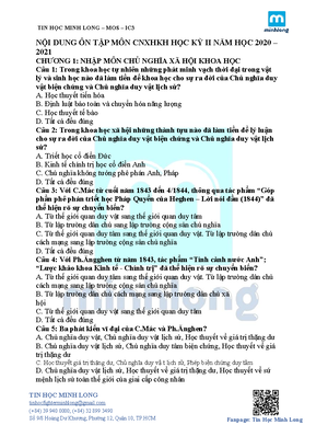 [Solved] Phn tch cng lnh dn tc ca ch ngha Mc Lnin Chnh sch dn tc ca ng ...