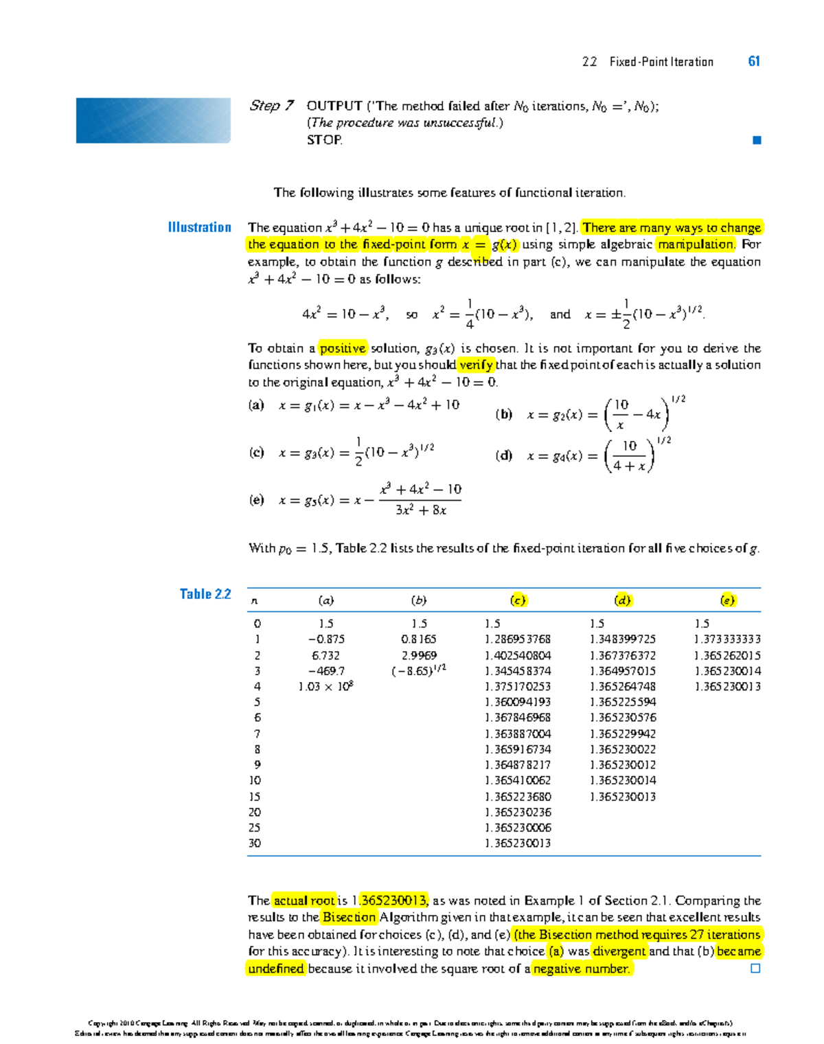 Functional Iteration Analysis: Example 2 - Method Outputs and Roots ...