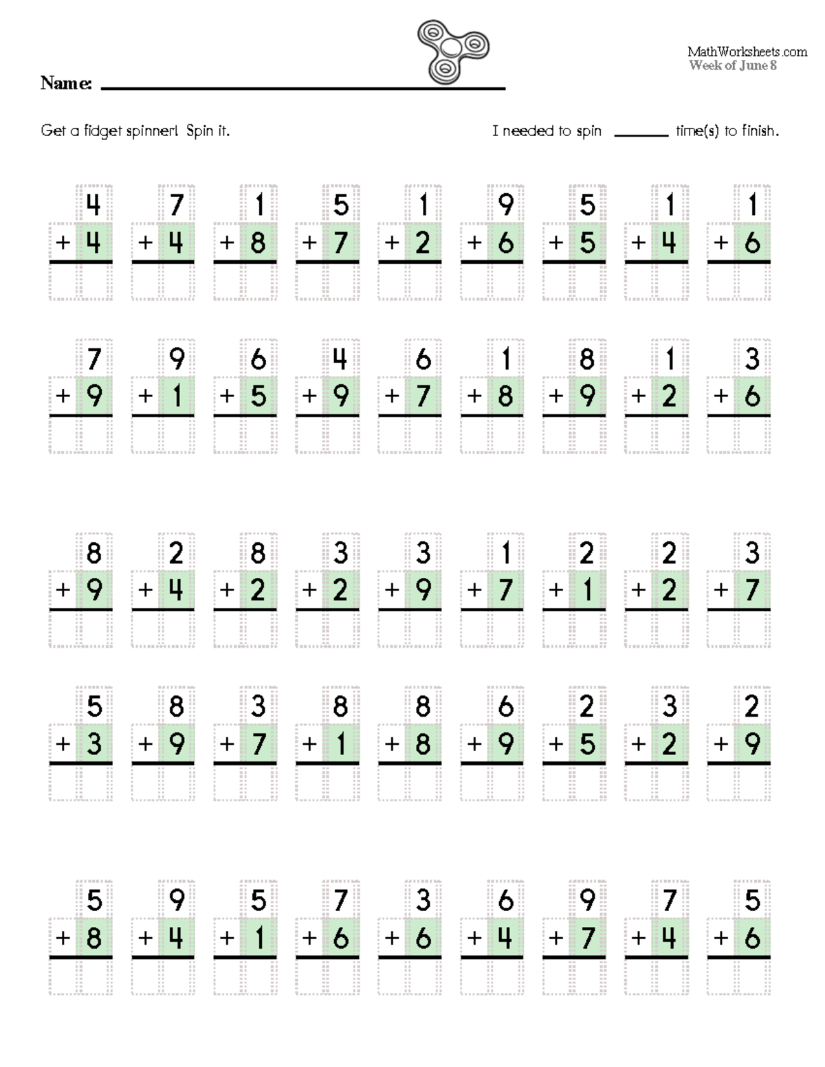 Math 101: Weekly Worksheets for June 8 - Basic Math Skills - Studocu
