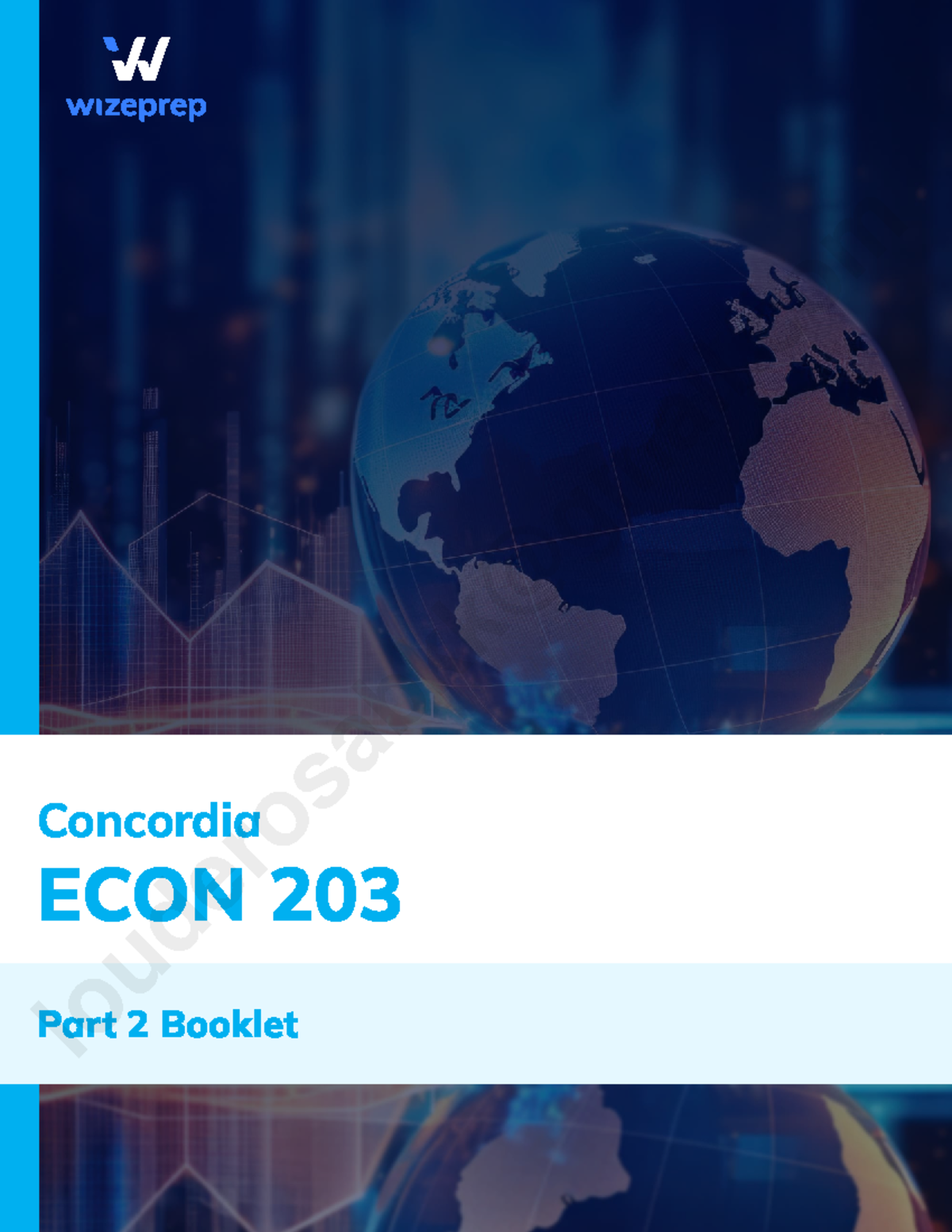 Wize Final Mock Exam 1 - ECON 203 Part 2 Booklet - Studocu