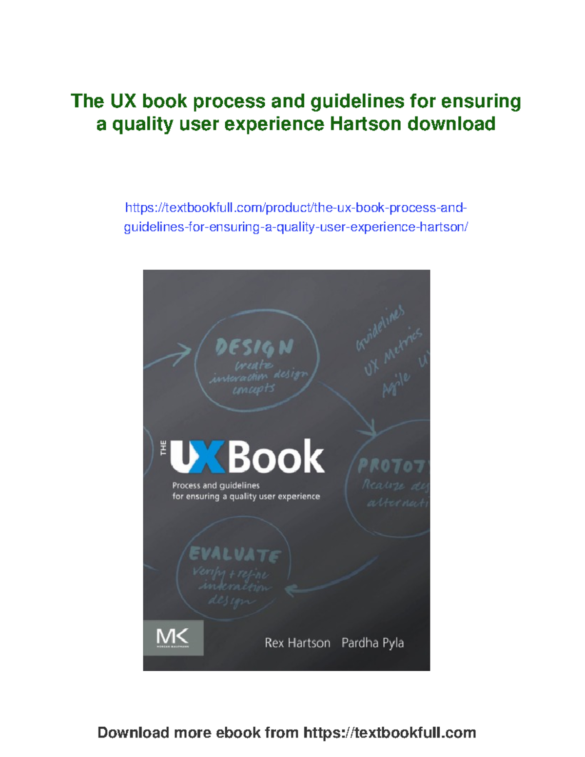 The UX Book (74270): Process & Guidelines for Quality User Experience ...
