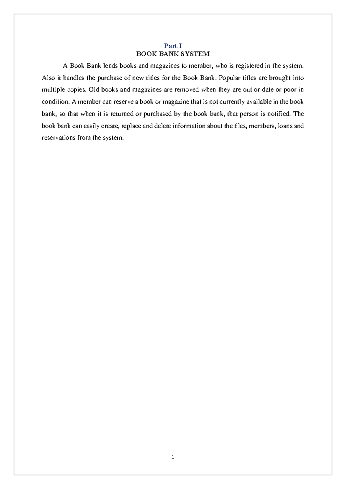 Lab manual-S2 (14) - lab manual for the cource - Part I BOOK BANK ...