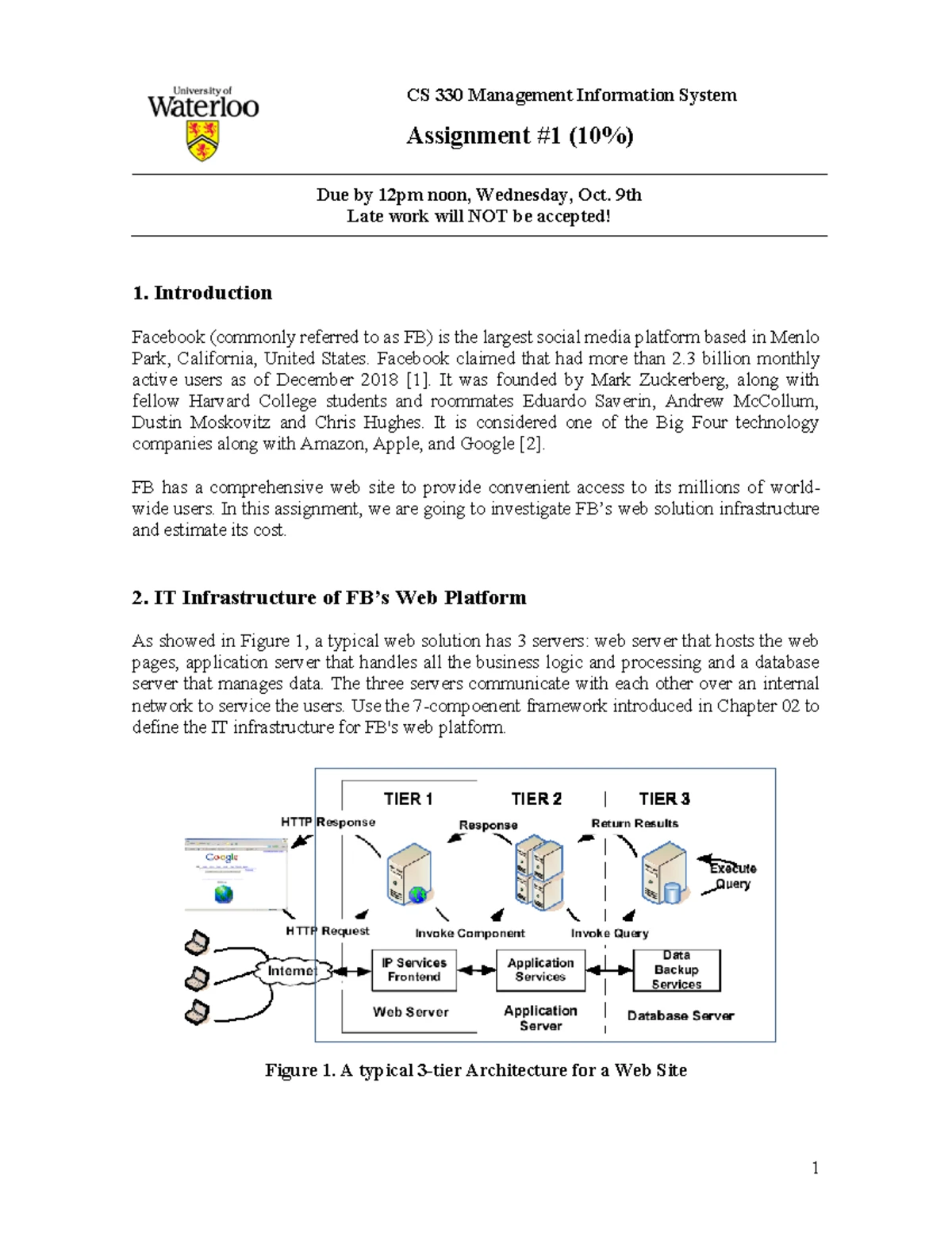 CS330 Assignment 2: Relational Database Design Overview W24 - Studocu