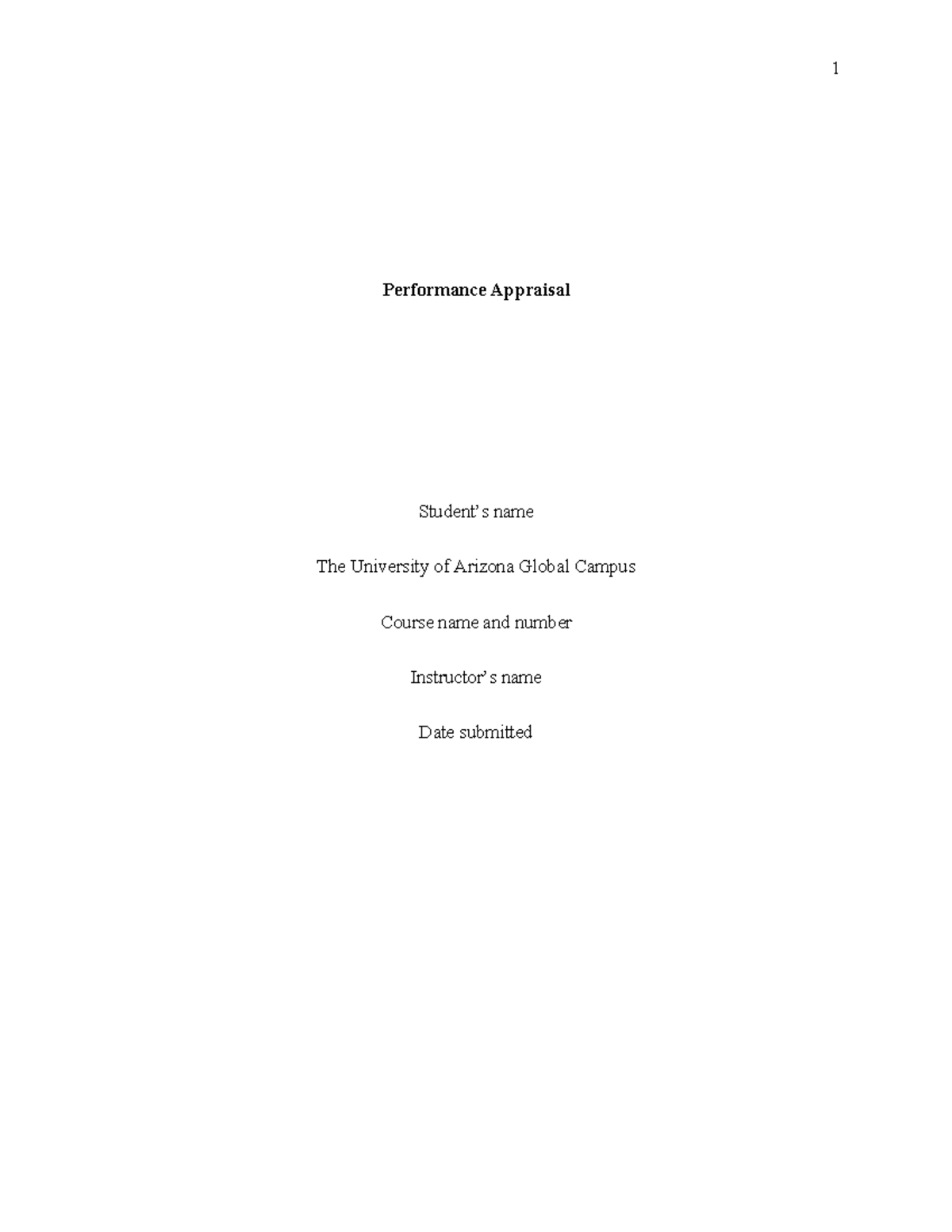 Performance Appraisal: Key Insights and HR Strategies for Success - Studocu