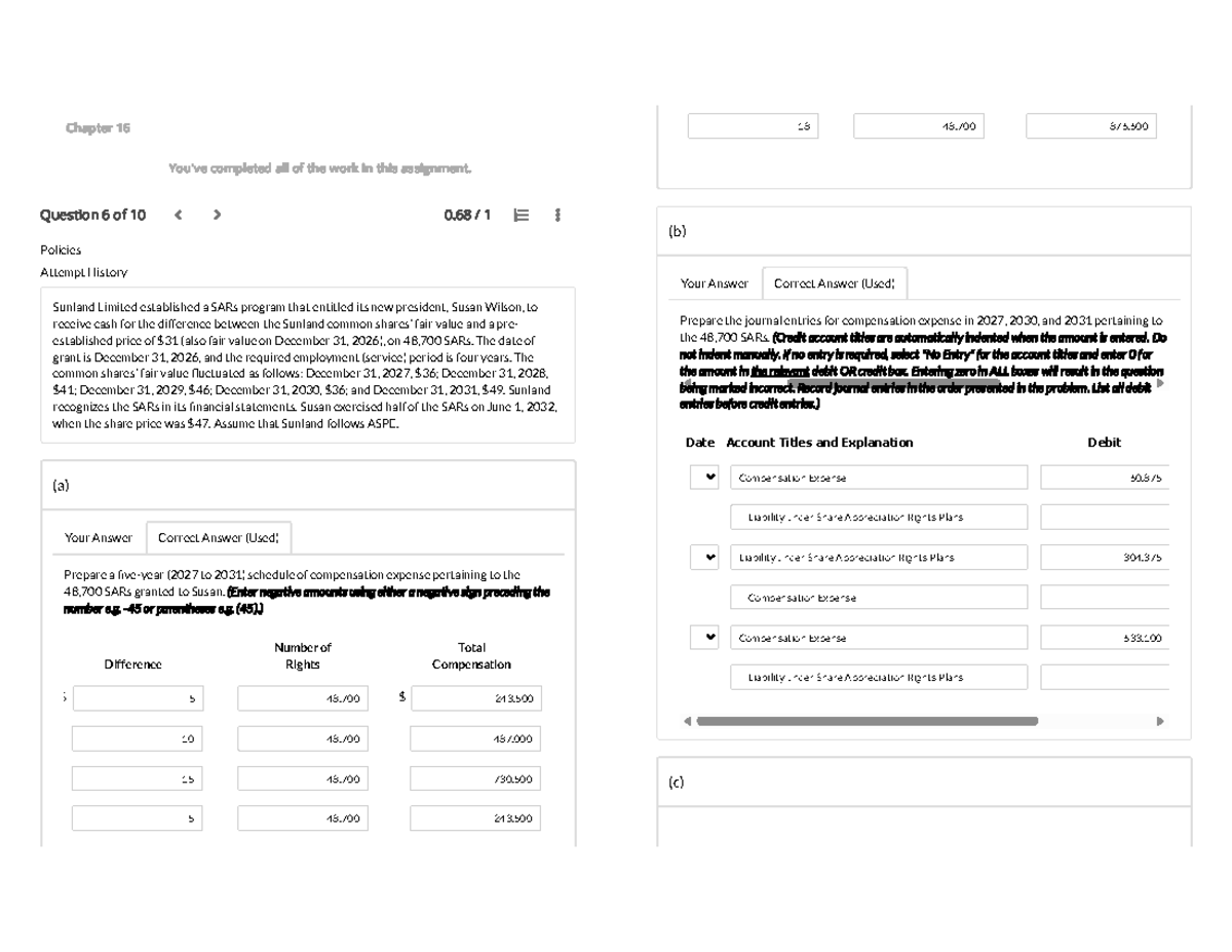 Chapter 16 - SARs Program Analysis for Sunland Limited - Studocu