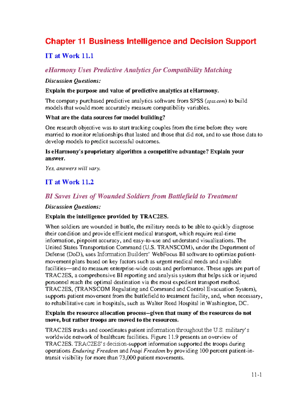 Solution Information Technology for Management Improving Strategic and ...