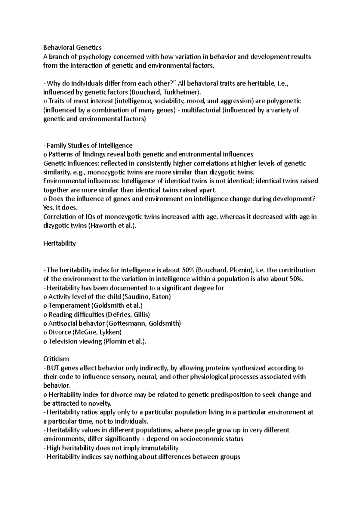 Behavioral Genetics: Insights into Psychology and Heritability Factors ...