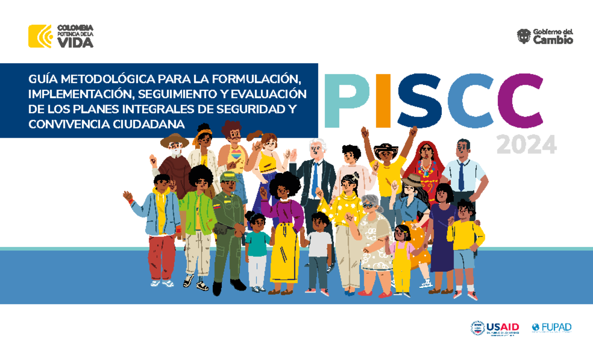 Guía Metodológica PISCC 2024: Seguridad y Convivencia Ciudadana - Studocu