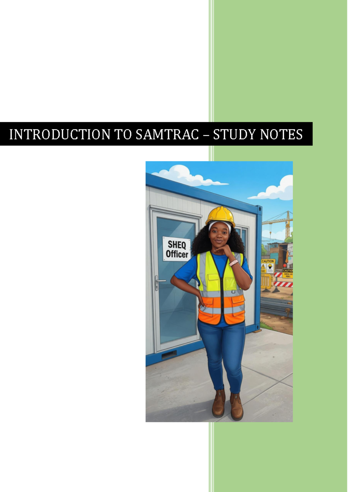 Introduction to SAMTRAC Module 1 Study Notes: HSE Management System ...
