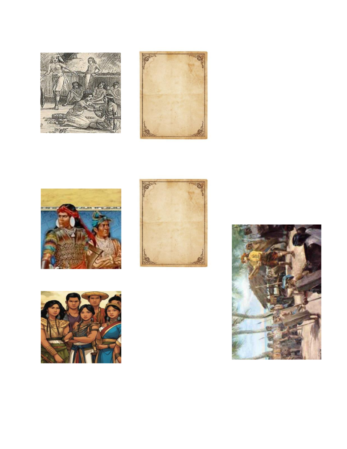 Print - .... - N O B L E S Nobles made up of Datu or Rajah and their ...