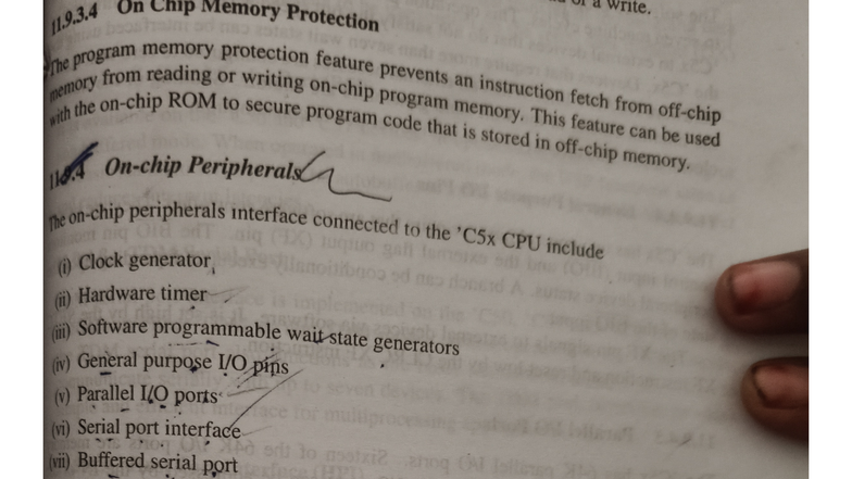DSP 5th Unit - On-Chip Memory Protection and Architecture Notes - Studocu